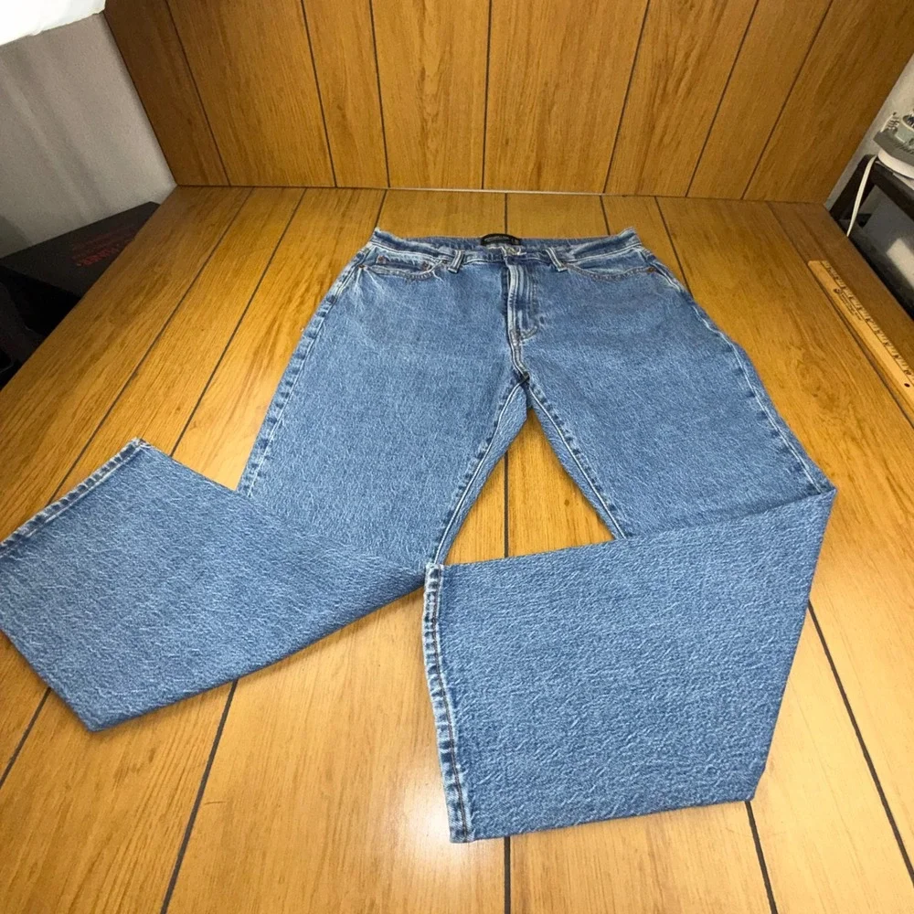 Abercrombie & Fitch Athletic Straight Vintage Stretch Jeans Blue 34x30 Mens